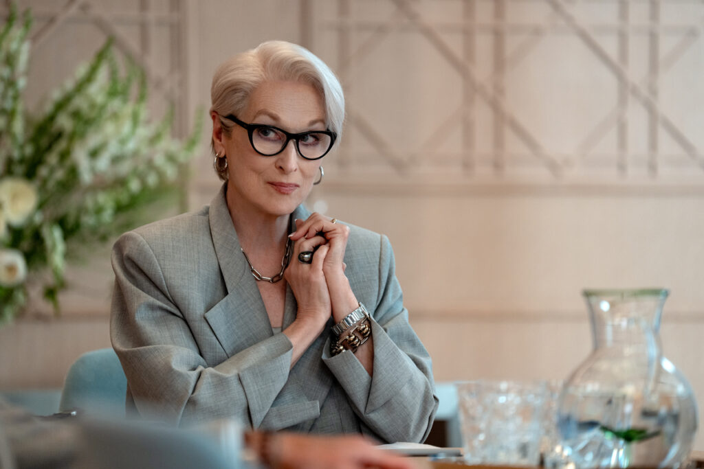 Meryl Streep as Miranda Priestly